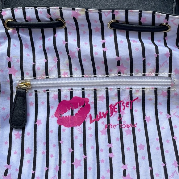 Betsey Johnson Leopard Backpack EUC - Picture 11 of 13